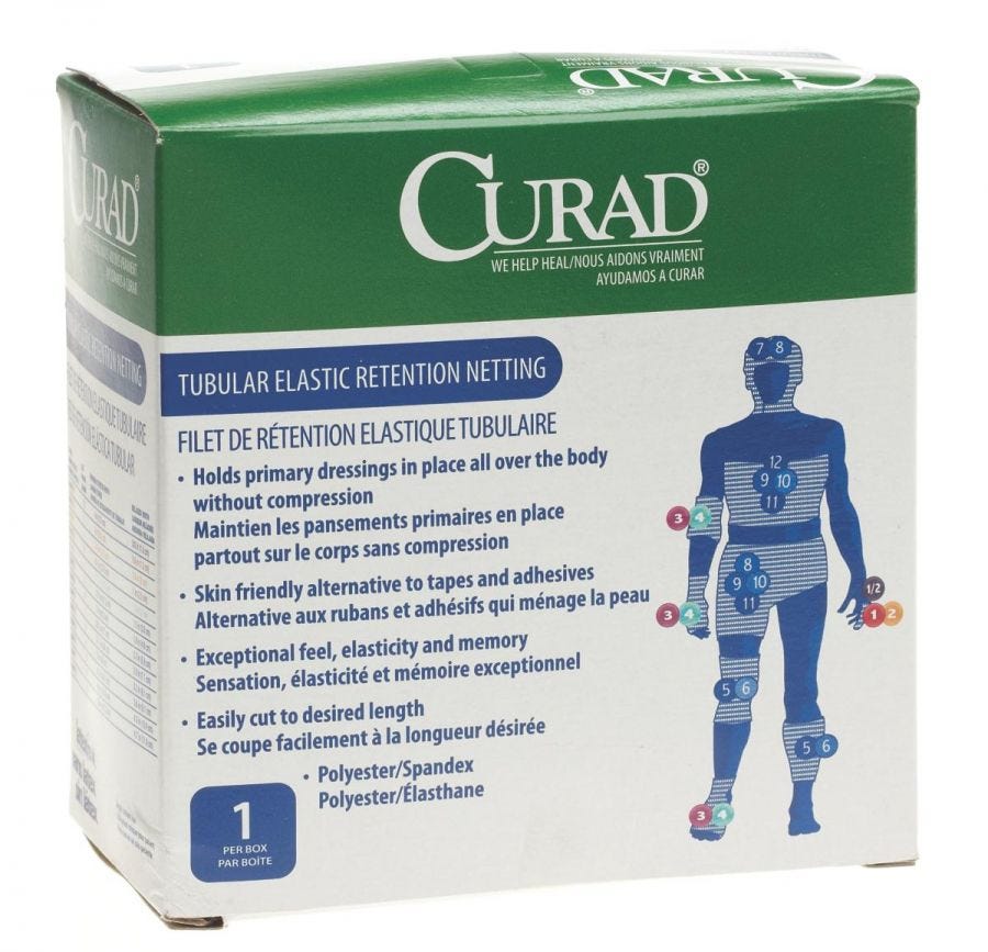 Curad Elastic Nets Size 11, 46 Inch x 25 Yard, 1 Each 33638674