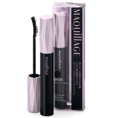 Shiseido Maquillage Full Vision Mascara Bk999 6g - Japanese Fiber-Filled Mascara