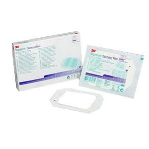 Tegaderm 1684 Diamond Pattern Transparent Dressing Box of 100 98489302